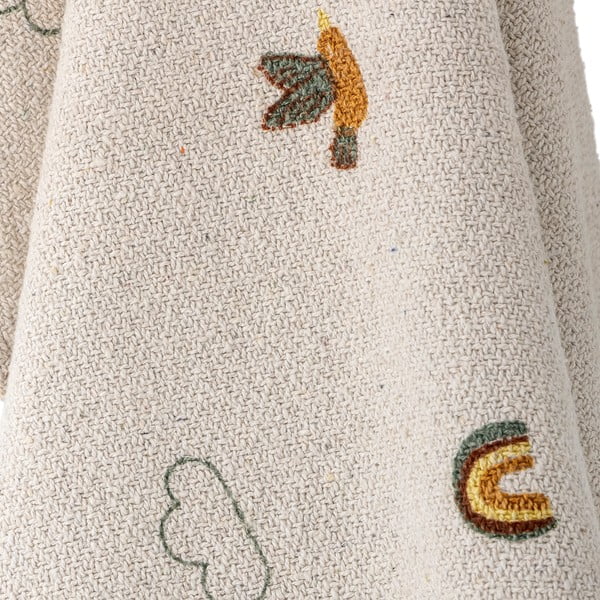 Biały koc dziecięcy 80x100 cm Agnes – Bloomingville Mini-image-3