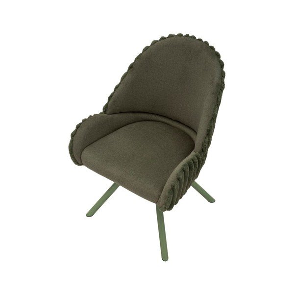 Zielone tapicerowane fotele jadalniane zestaw z podłokietnikami 2 szt. Stockholm – Mauro Ferretti-image-3