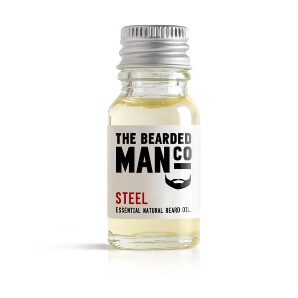 Olejek do brody The Bearded Man Company Stal, 10 ml