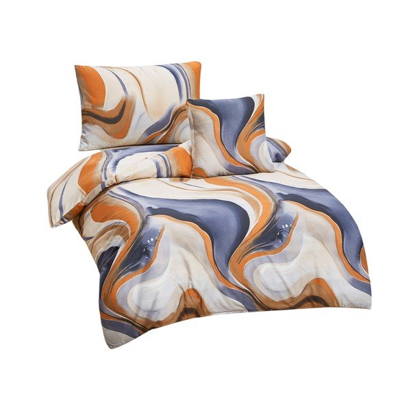 Pościel jednoosobowa z mikrosatyny 3-częściowa 140x200 cm Gonzalo – My House