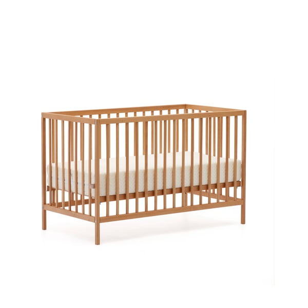 Łóżeczko z litego drewna bukowego 60x120 cm Shantal – Kave Home-image-2