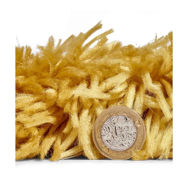 Żółty dywan Think Rugs Polar, 80x150 cm-image-3