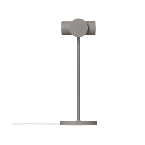 Szara lampa stołowa LED ze ściemniaczem (wysokość 44 cm) Stage – Blomus