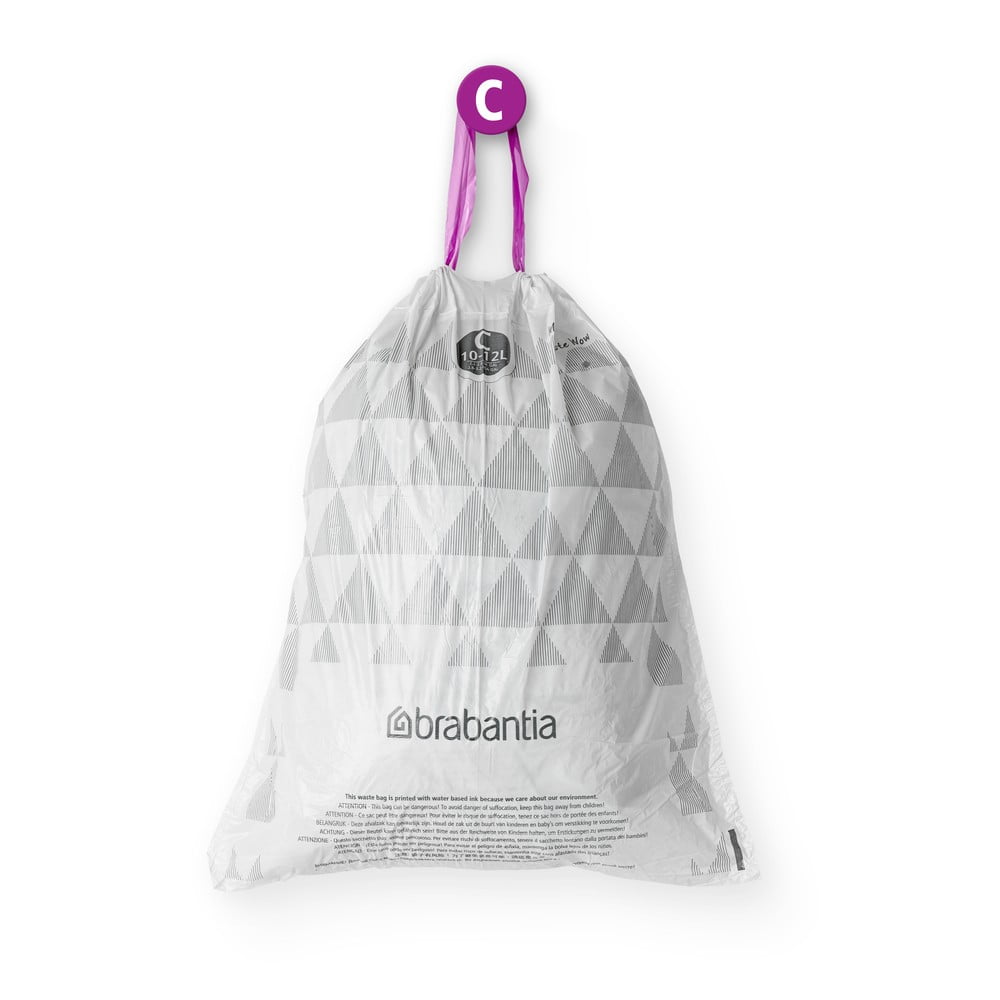 Worki na śmieci zestaw 40 szt. 12 l PerfectFit C – Brabantia (zdjęcie 4)