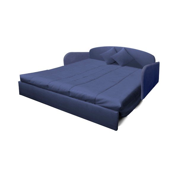 Niebieskoszara rozkładana sofa trzyosobowa 13Casa Paul-image-3