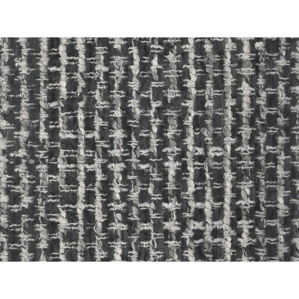 Ciemnoszary podnóżek z tkaniny szenilowej Georgia – Micadoni -image-2