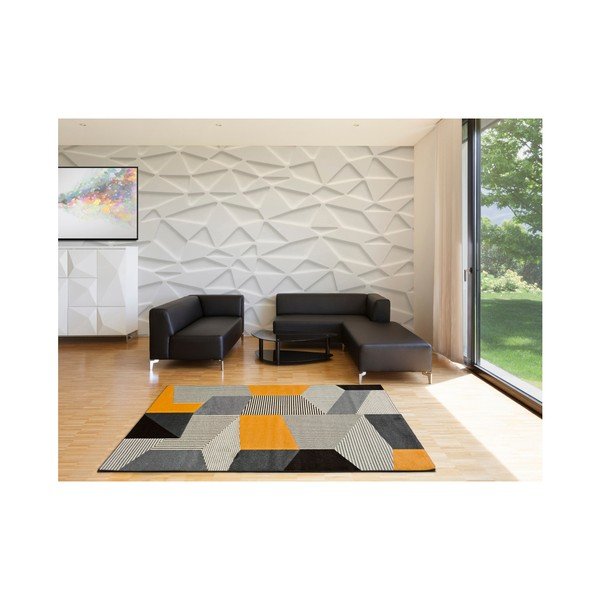 Dywan odpowiedni na zewnątrz Universal Leo Grey, 140x200 cm-image-1