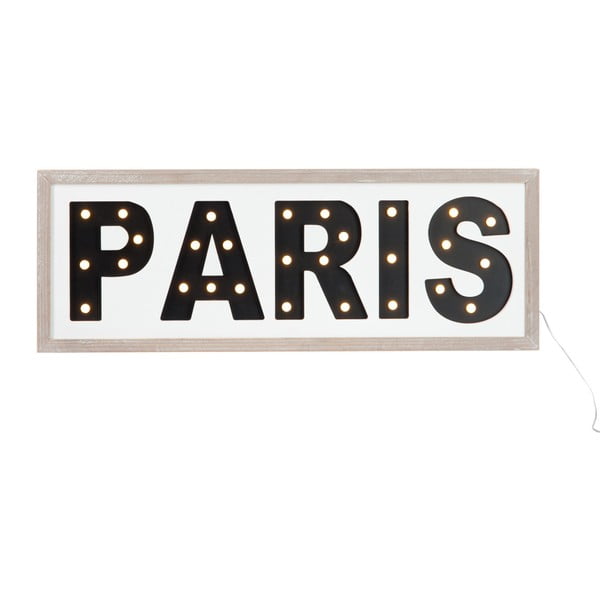 Wiszący napis LED Paris