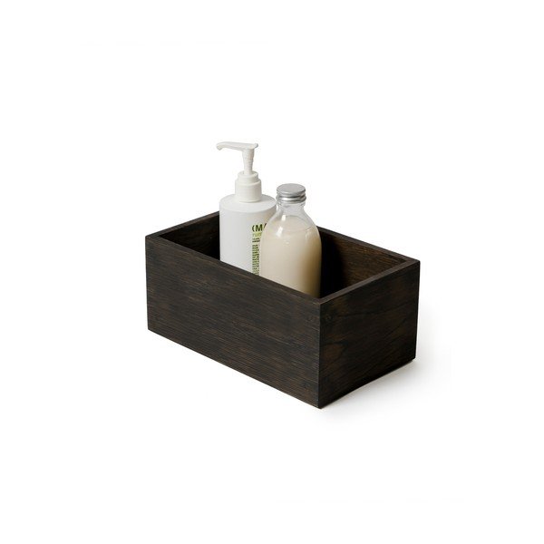 Pojemnik na kosmetyki z drewna dębowego Wireworks Mezza Dark-image-4