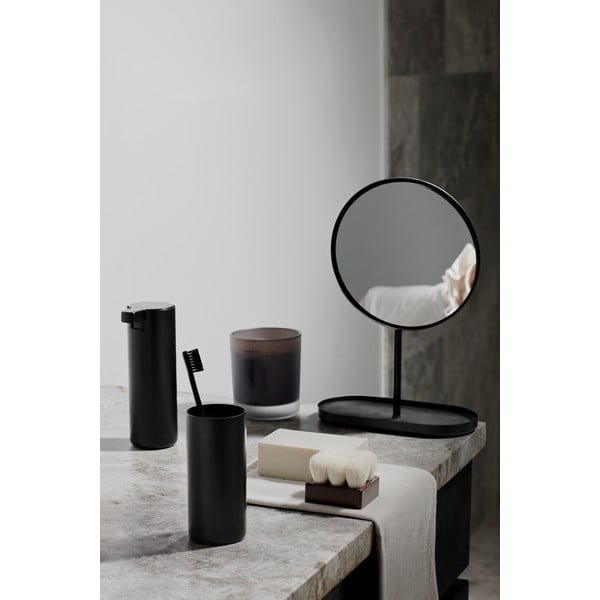 Czarny kubek na szczoteczki do zębów Blomus Modo-image-2