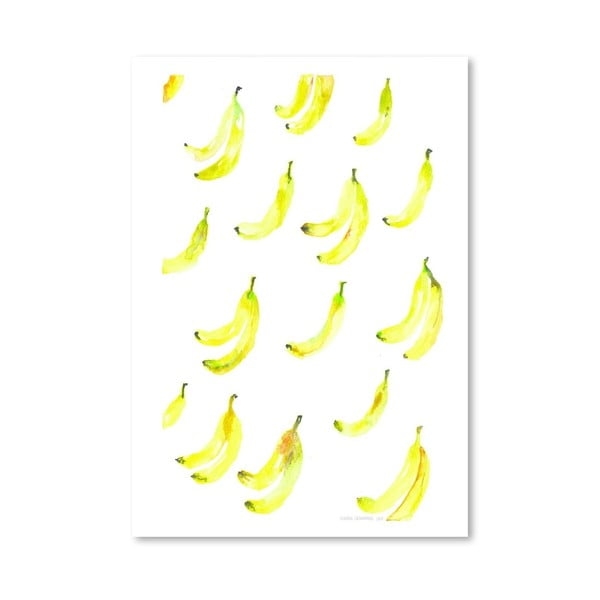 Plakat Americanflat Bananas by Claudia Libenberg, 30x42 cm
