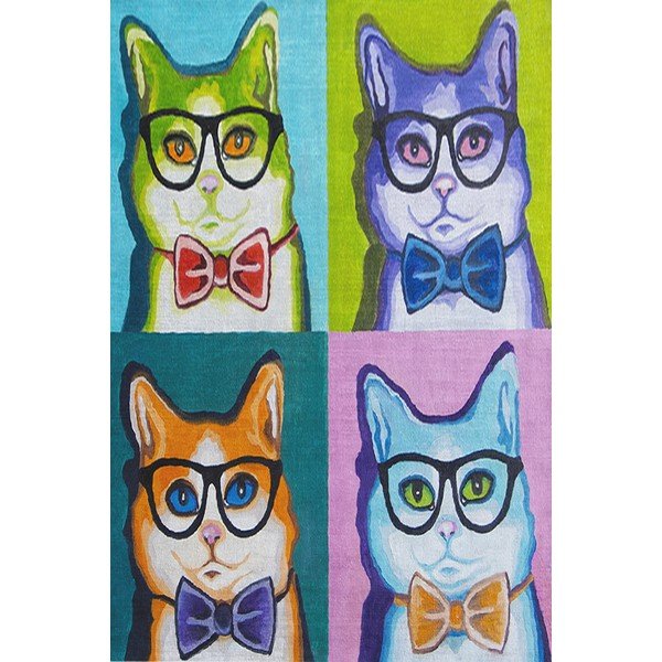 Dziecięcy dywan antypoślizgowy Conceptum Hypnose Animals, 80x200 cm-image-4