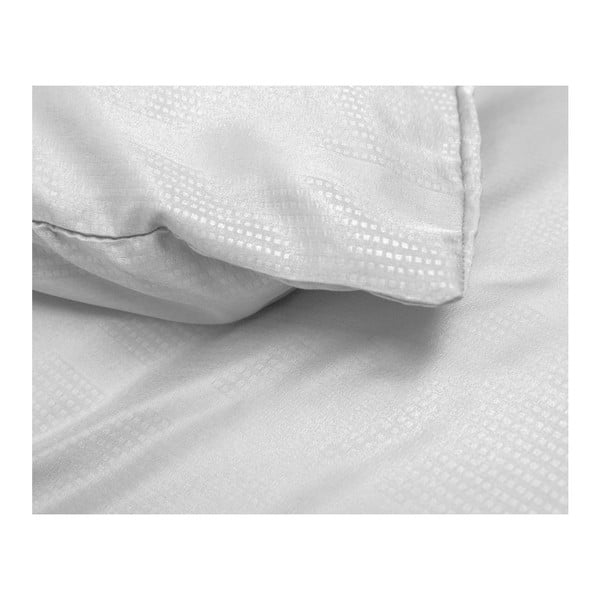 Biała jednoosobowa pościel z mikroperkalu Sleeptime Montreal, 140x200 cm-image-1