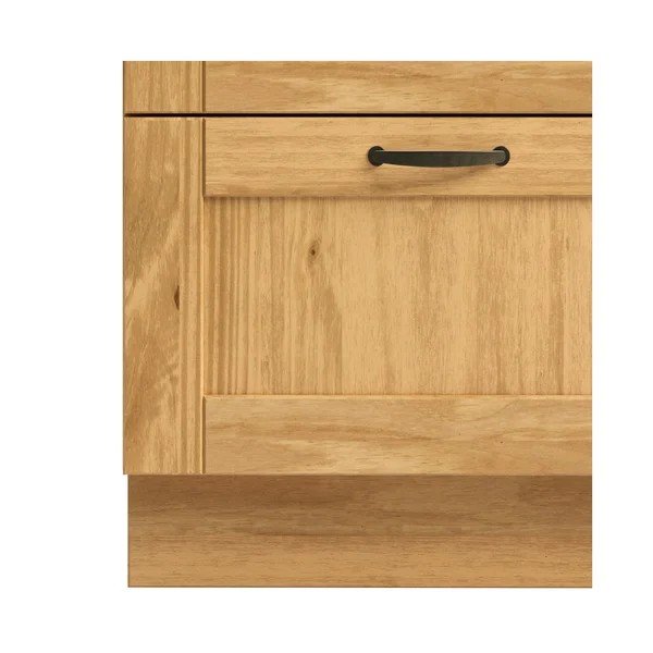 Wyspa kuchenna z litego drewna sosnowego w jasnym naturalnym kolorze 100x86,5x62 cm Teramo – Støraa-image-3