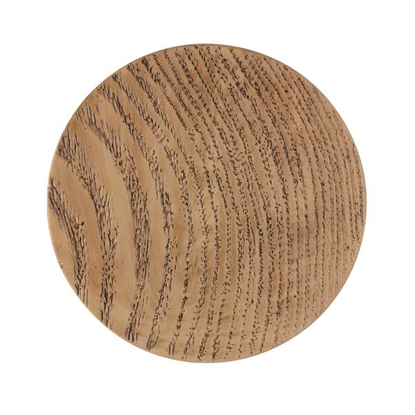 Haczyk ścienny z dekorem drewna dębowego Wenko Melle, ⌀ 8 cm-image-2