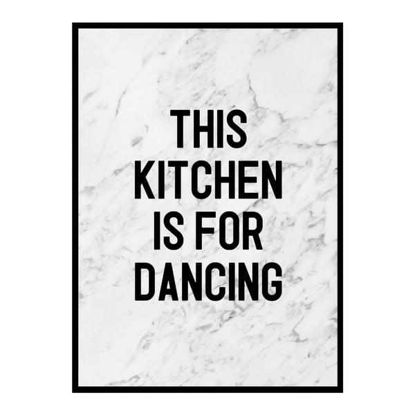 Plakat Nord & Co Dancing Kitchen, 21x29 cm