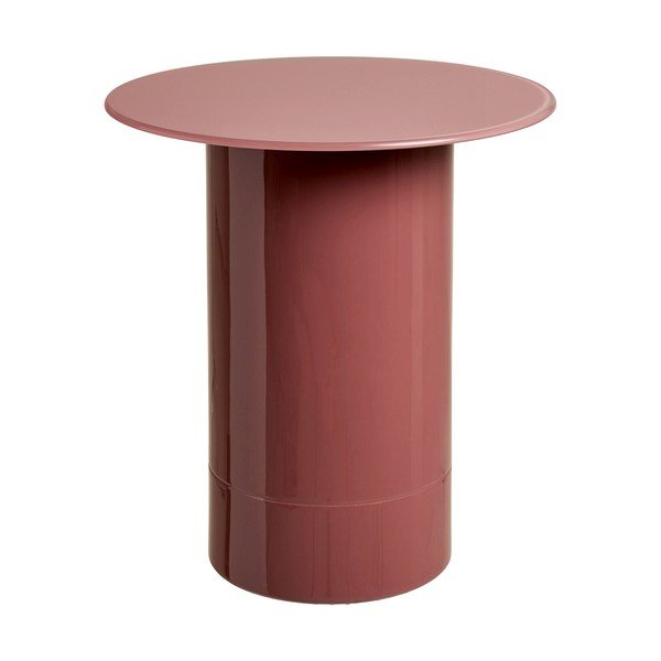 Szklany okrągły stolik ø 45 cm Florens – House Nordic