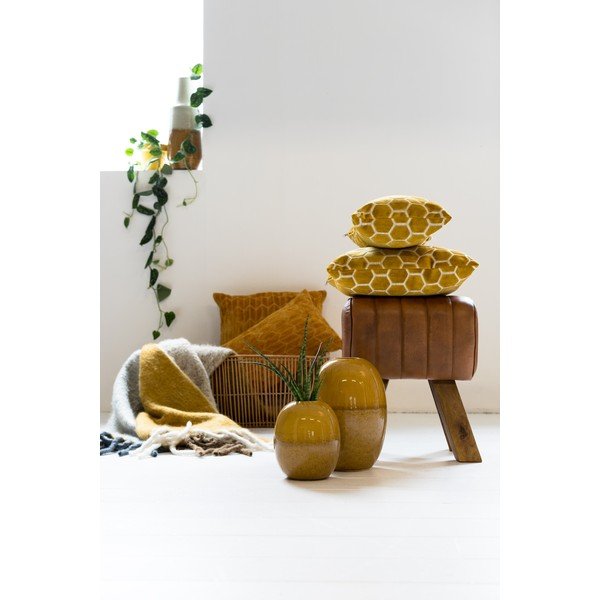 Brązowy stołek Ramy – Light & Living-image-1