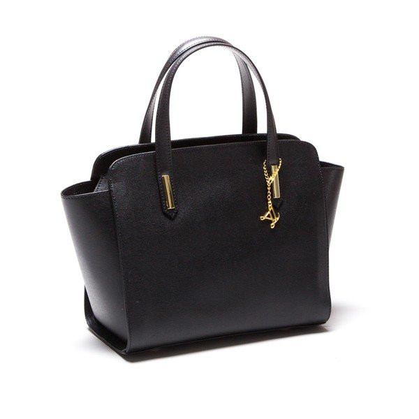 Skórzana torebka Luisa Vanini 421 Nero-image-2