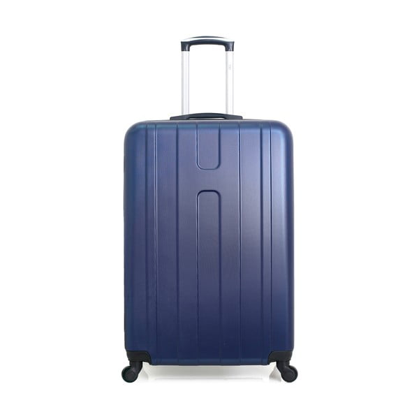Ciemnoniebieska walizka na kółkach Hero Ioulia, 37 l