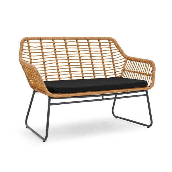 Zestaw ogrodowych mebli wypoczynkowych w naturalnym kolorze dla 4 osób Kilsund – Bonami Selection-image-2