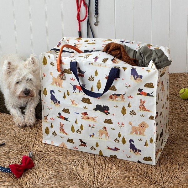Pojemnik do przechowywania ubrań z plastiku z recyklingu 28x58x48 cm Dog Park – Rex London-image-1