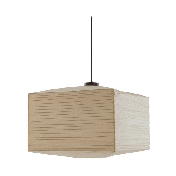 Beżowa papierowa lampa wisząca ø 70 cm Signe – Jotex
