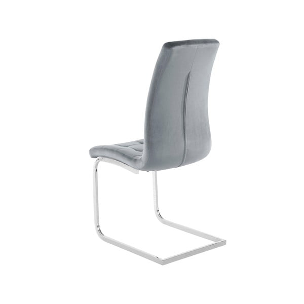 Szare aksamitne krzesła zestaw 2 szt. Lola – Støraa-image-3