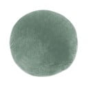Zielona poduszka dekoracyjna z mikrowłókna Tiseco Home Studio Marshmallow, ø 40 cm