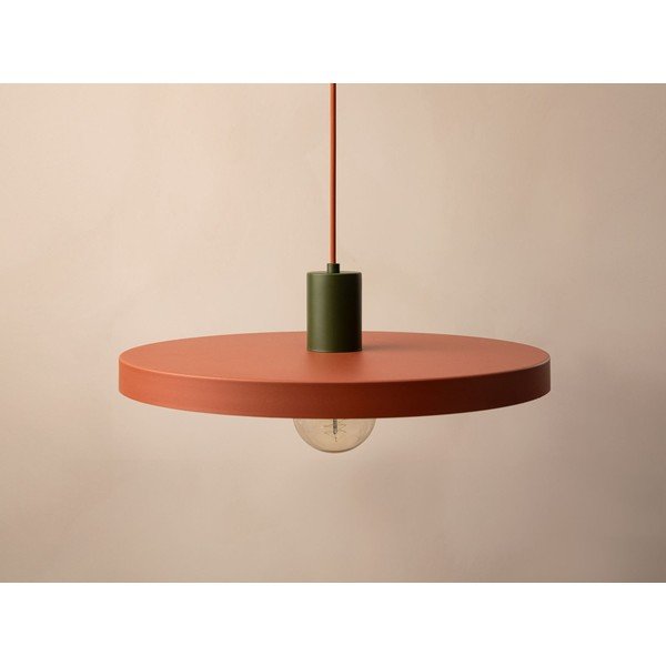 Ceglasta metalowa lampa wisząca ø 40 cm Ori – Micadoni -image-2