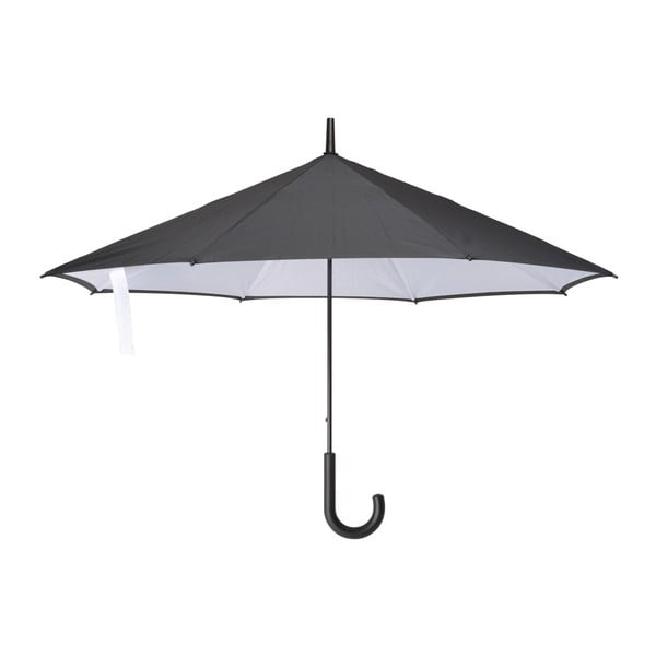 Parasol Ambiance Reverso Noir, ⌀ 60 cm