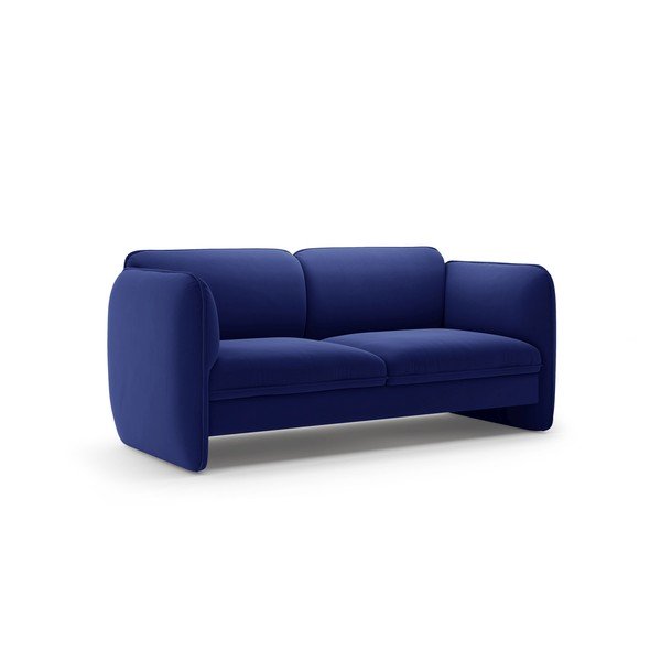 Niebieska aksamitna sofa 168 cm Georgia – Micadoni -image-2
