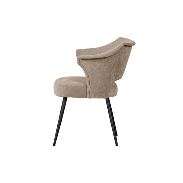 Beżowe aksamitne krzesła zestaw 2 szt. Sits – Basiclabel -image-3