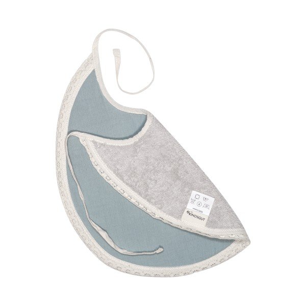 Szary muślinowy śliniak Kindsgut Paris-image-4