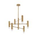Lampa wisząca w kolorze złota z metalowym kloszem Gharib – Opviq lights