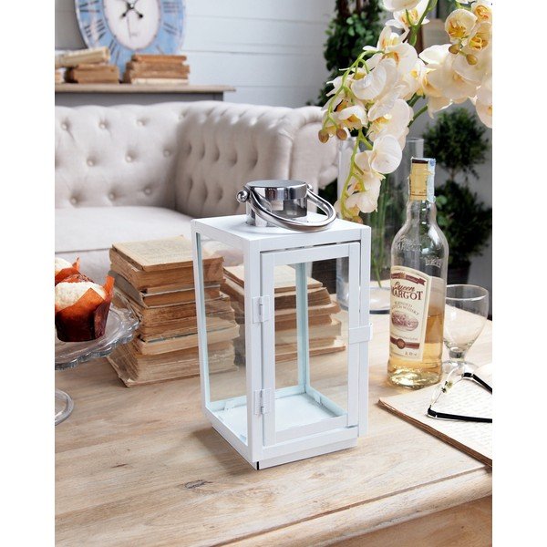 Lampion White Lantern, 29 cm