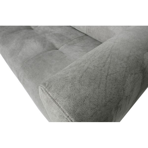 Jasnoszara sofa z imitacji skóry vtwonen Skin, 250 cm-image-1