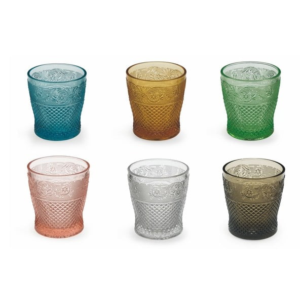 Zestaw 6 kolorowych szklanek Villa d'Este Prisma Bicchieri, 260 ml