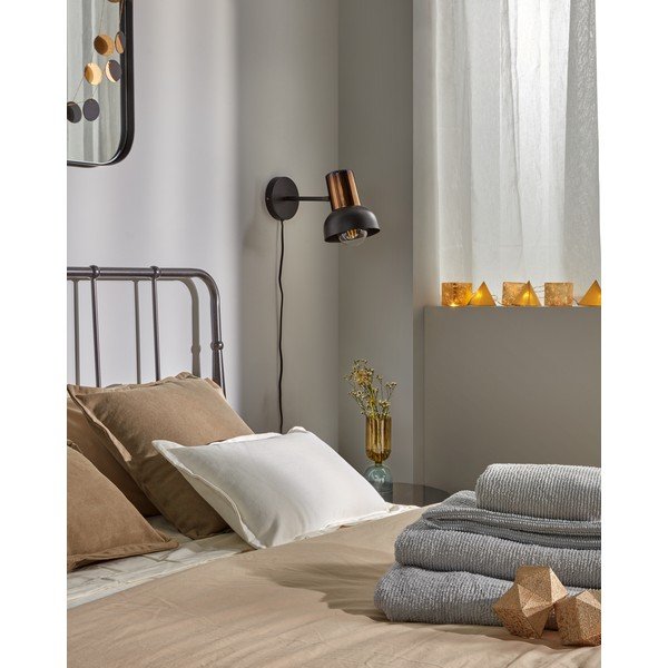 Czarny kinkiet Kave Home Amina-image-3