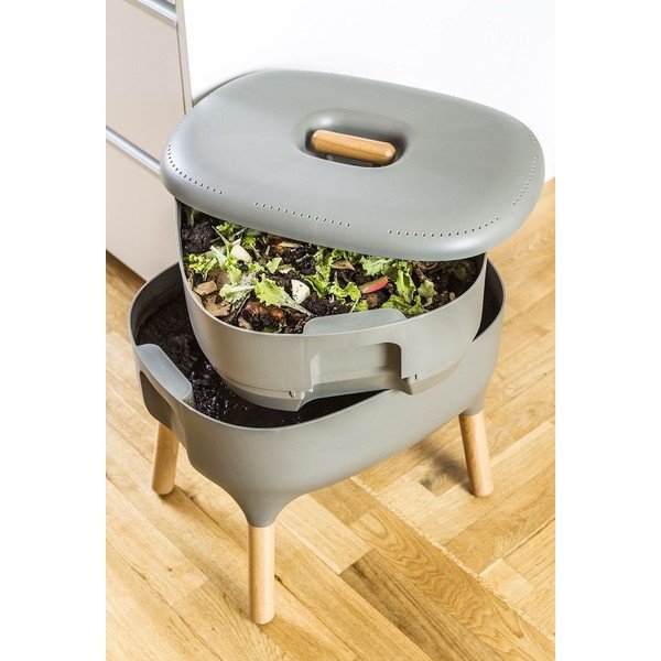 Beżowy kompostownik Urbalive – Plastia-image-1