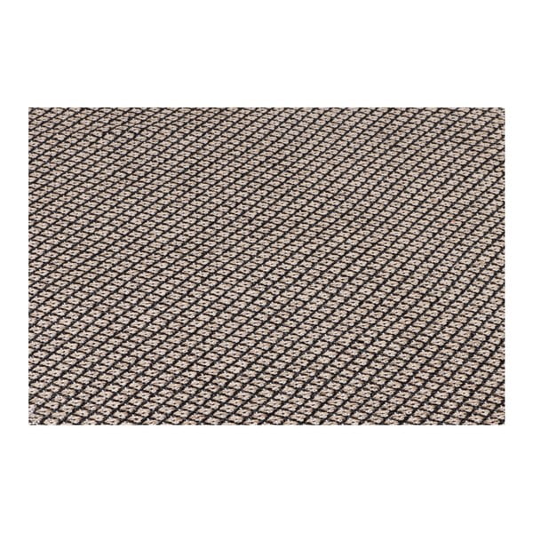 Kremowo-czarny chodnik odpowiedni na zewnątrz Narma Diby, 70x200 cm-image-2