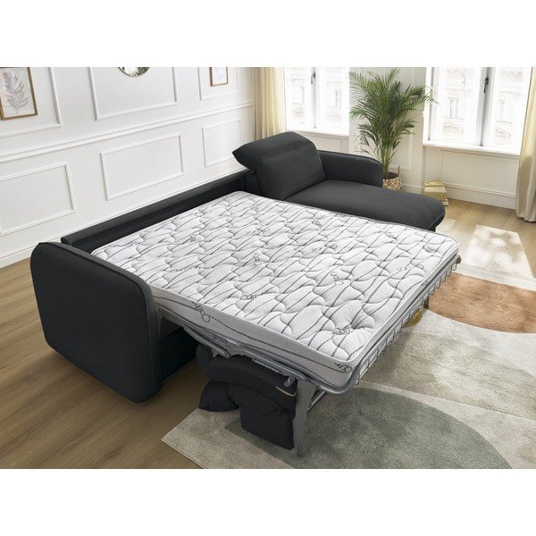 Czarna sofa 216 cm Achille – Bobochic Paris-image-1