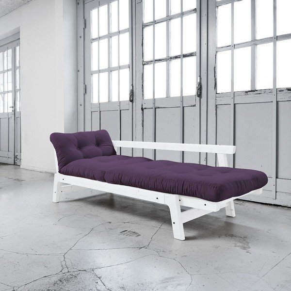 Sofa rozkładana Karup Step White/Purple-image-3