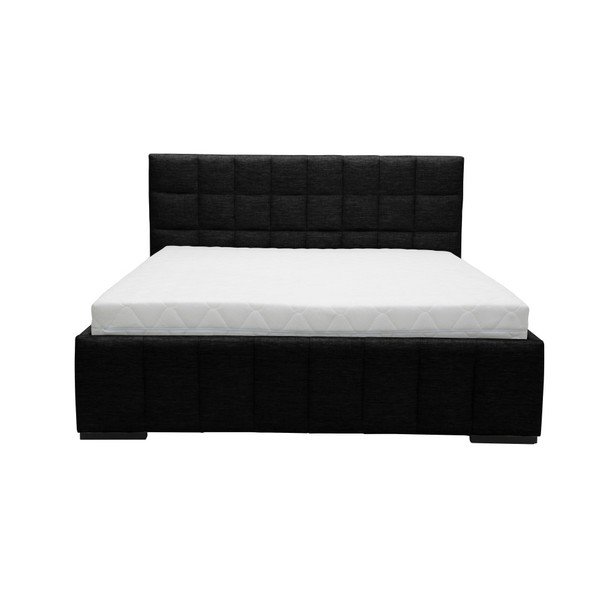 Czarne łóżko 2-osobowe Mazzini Beds Dream, 160x200 cm-image-1