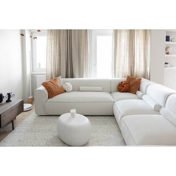 Kremowy narożnik (lewostronny/w kształcie litery U) Flex Felix – Miuform-image-3