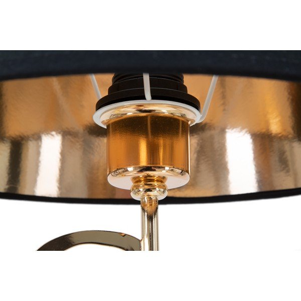 Lampa stołowa w kolorze czarno-złotym Mauro Ferretti Glam Heart, wysokość 61 cm-image-3