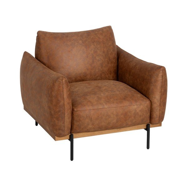 Koniakowy fotel Marron – Ixia