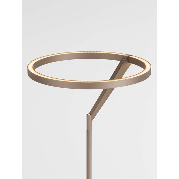 Aluminiowa lampa stojąca LED ze ściemniaczem w kolorze różowego złota (wysokość 168 cm) Tilia – Nova Luce-image-2