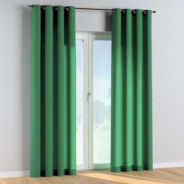 Zielona zasłona 260x130 cm Happiness – Yellow Tipi-image-1