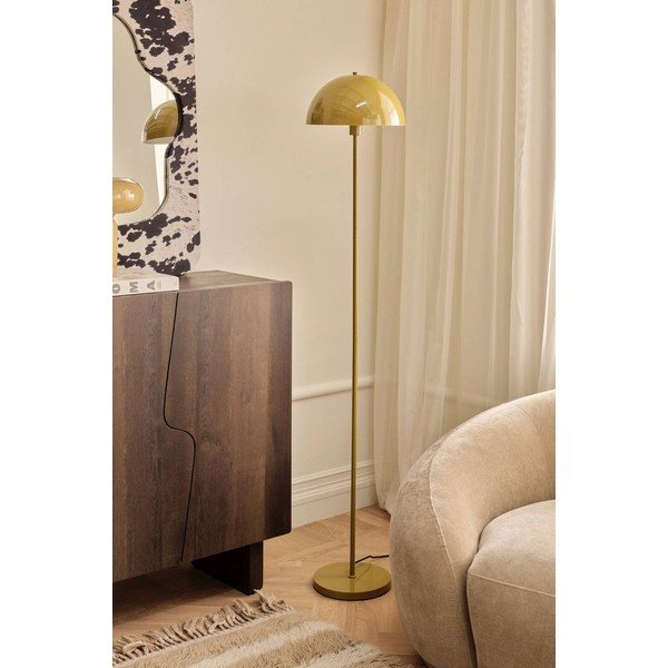 Metalowa lampa stojąca w kolorze khaki (wysokość 160 cm) Morris – Ellos Home-image-2